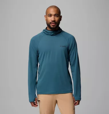 columbia Men's DriVenture™ Hooded Pullover Everblue Black columbia Men's DriVenture™ Hooded Pullover Everblue Black