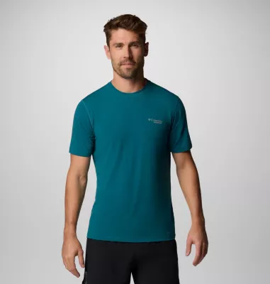 columbia Men's Endless Trail™ Running Tech T-Shirt River Blue