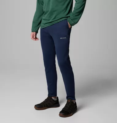 Columbia Men's Essential Hike™ Grid Fleece Pants Collegiate Navy