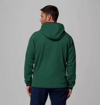 Columbia Men's Fast Trek™ Overlay Hooded Full Zip Jacket Rain Forest Coll Navy