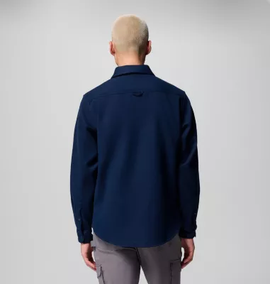 Columbia Men's Flare Gun™ Heavyweight Flannel Coll Navy Dark Stone