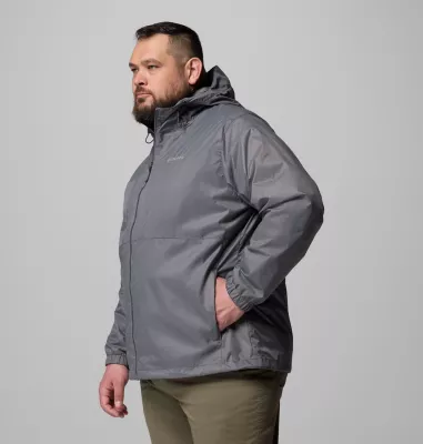 Columbia Men's Glenbrook Bend™ Rain Jacket - Big City Grey
