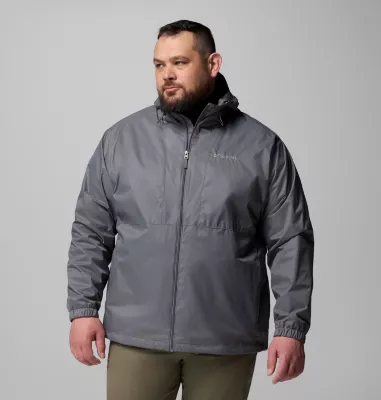 columbia Men's Glenbrook Bend™ Rain Jacket - Big City Grey