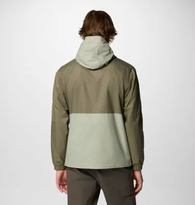 Columbia Men's Glenbrook Bend™ Rain Jacket Stone Green Safari