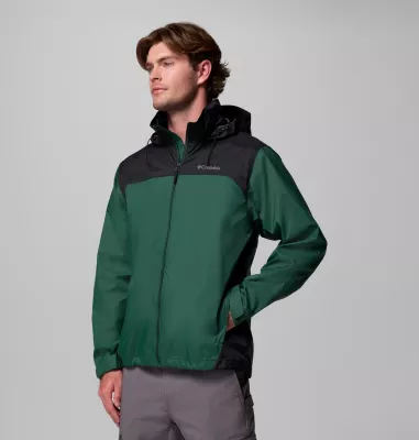 Columbia Men's Glennaker Lake™ II Rain Jacket - Tall Rain Forest Black