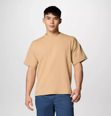 columbia Men's Granite Point™ Knit Short Sleeve Crew Canoe