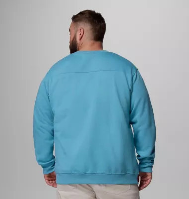 Columbia Men's Hart Mountain™ II Crew Sweatshirt - Big Vintage Blue Heather