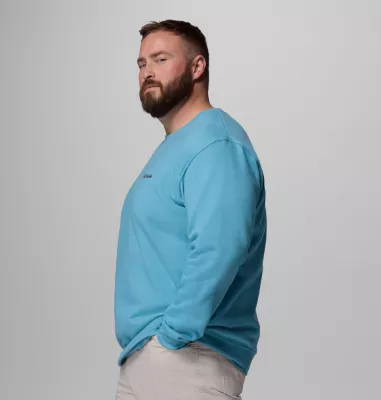 Columbia Men's Hart Mountain™ II Crew Sweatshirt - Big Vintage Blue Heather