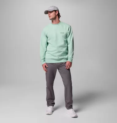 Columbia Men's Hart Mountain™ II Crew Sweatshirt New Mint Heather