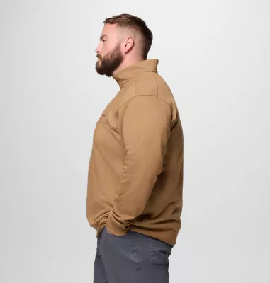 Columbia Men's Hart Mountain™ II Half Zip Sweatshirt - Big Delta Heather