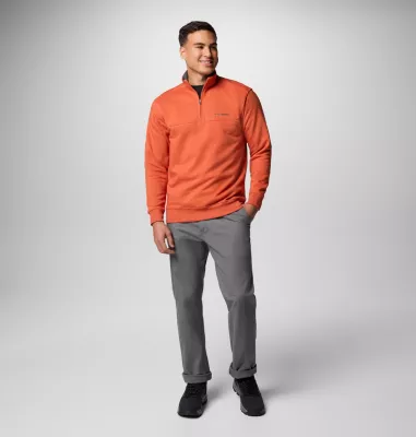 Columbia Men's Hart Mountain™ II Half Zip Sweatshirt Tuscan Heather