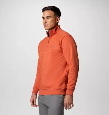Columbia Men's Hart Mountain™ II Half Zip Sweatshirt Tuscan Heather