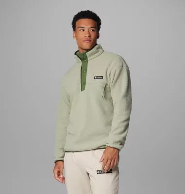 Columbia Men's Helvetia™ II Half Snap Fleece Pullover Safari