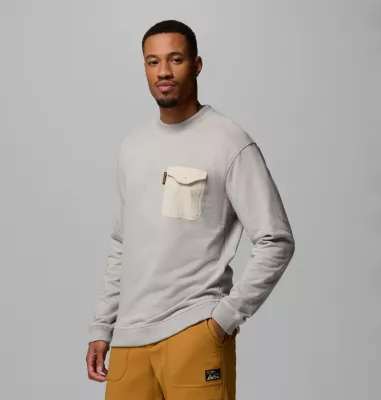 Columbia Men's High Cascades™ French Terry Long Sleeve Shirt Dark Stone