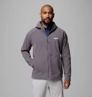 columbia Men's Hydroforce™ Full Zip Hoodie City Grey