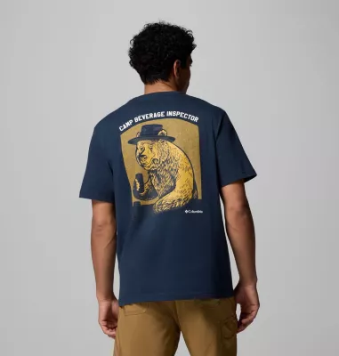columbia Men's Inspector Graphic T-Shirt COLUMBIA NAVY