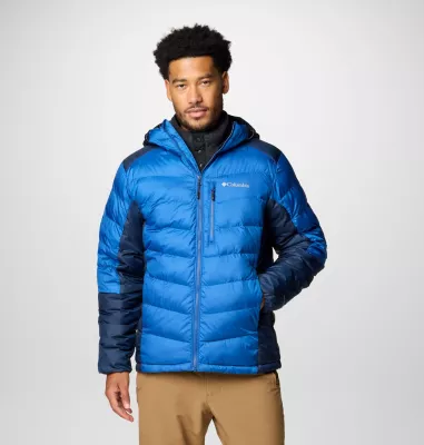 columbia Men's Labyrinth Loop™ II Hooded Jacket Mountain Blue Collegiate Navy