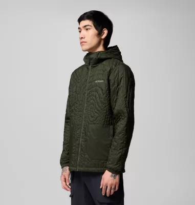 Columbia Men's Landroamer™ Quilted Hooded Jacket Greenscape