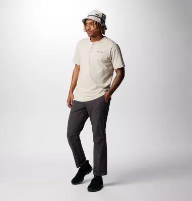 Columbia Men's Landroamer™ Short Sleeve Henley II Dark Stone