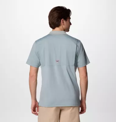 Columbia Men's Low Drag Offshore™ Polo Crushed Blue