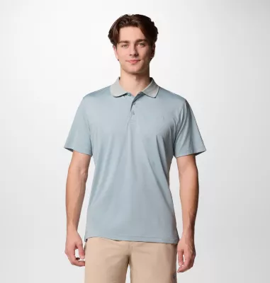 columbia Men's Low Drag Offshore™ Polo Crushed Blue