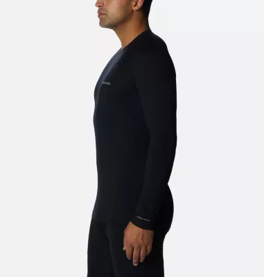 Columbia Men's Midweight Baselayer Crew Shirt - Tall Black