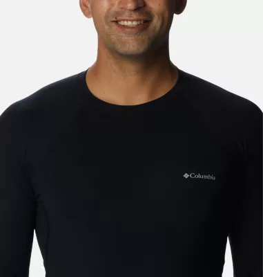 Columbia Men's Midweight Baselayer Crew Shirt - Tall Black