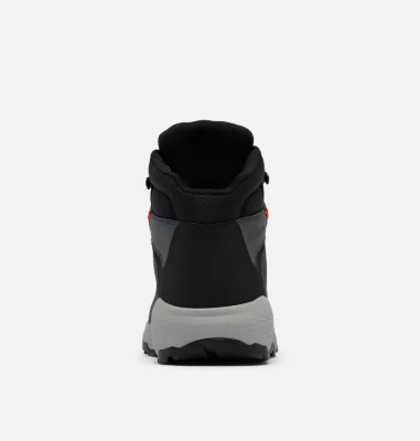 Columbia Men's Newton Wander™ Boot - Wide Dark Grey Red Quartz