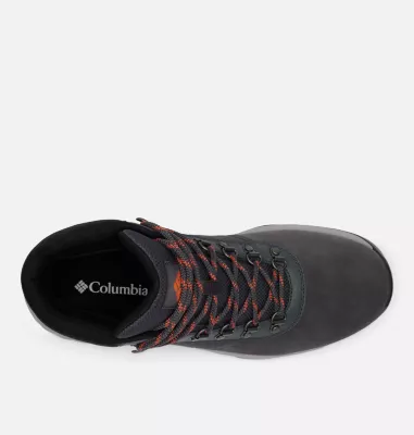 Columbia Men's Newton Wander™ Boot - Wide Dark Grey Red Quartz