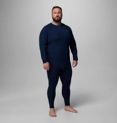 Columbia Men's Omni-Heat™ Infinity Knit Long Sleeve Crew Shirt - Big Collegiate Navy