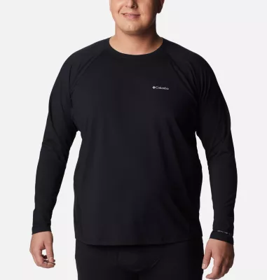 columbia Men’s Omni-Heat™ Midweight Baselayer Crew - Big Black