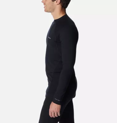 Columbia Men’s Omni-Heat™ Midweight Baselayer Crew - Tall Black