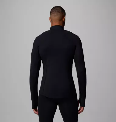 Columbia Men’s Omni-Heat™ Midweight Baselayer Half Zip Black