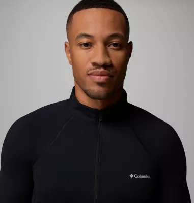 Columbia Men’s Omni-Heat™ Midweight Baselayer Half Zip Black