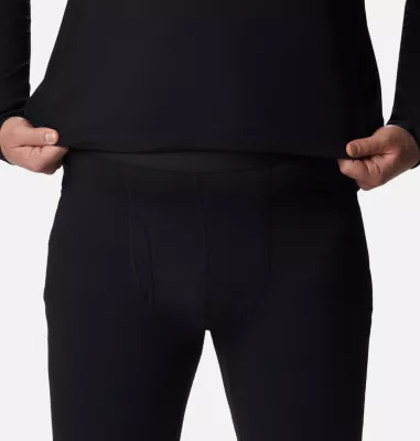 Columbia Men's Omni-Heat™ Midweight Baselayer Tights - Big Black