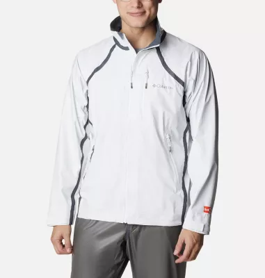 columbia Men's OutDry™ Extreme Mesh Golf Jacket White Graphite