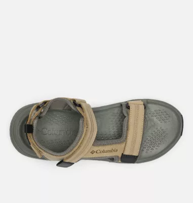 Columbia Men's Peakfreak Rush™ Leather Sandal Oxford Tan Quarry