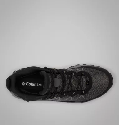 Columbia Men's Peakfreak Rush™ Mid OutDry™ Shoe Dark Grey Stone Green