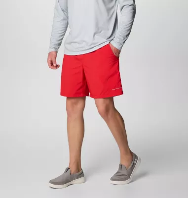 Columbia Men's PFG Backcast™ IV Water Shorts Red Spark