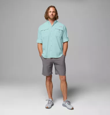 Columbia Men’s PFG Bahama™ II Long Sleeve Shirt Gulf Stream