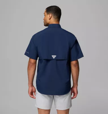 Columbia Men’s PFG Bahama™ II Short Sleeve Shirt Collegiate Navy