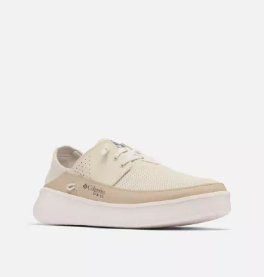 Columbia Men's PFG Boatside™ Breathe Relaxed Shoe - Wide Stone Fossil