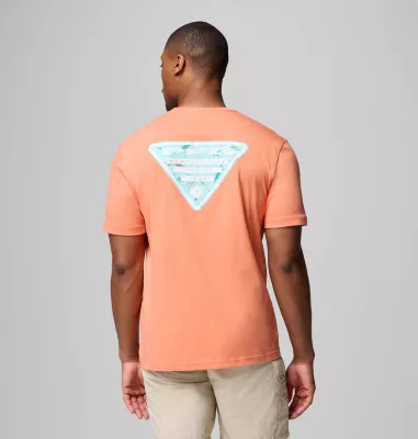 columbia Men's PFG Everglades Graphic T-Shirt BRIGHT PEACH