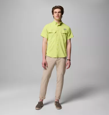 Columbia Men's PFG Skiff Guide™ II Short Sleeve Shirt Voltage