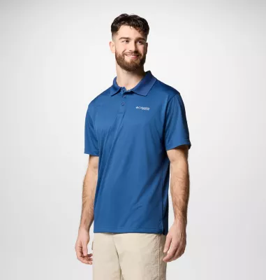 Columbia Men's PFG Solar Stream™ Polo Shirt Carbon