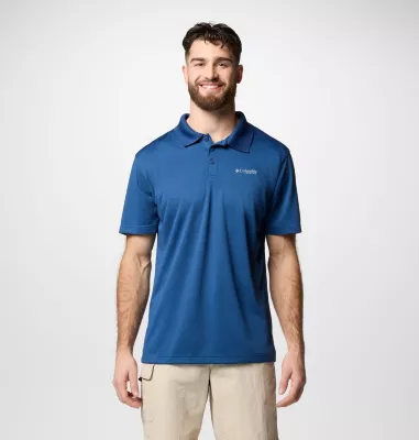 columbia Men's PFG Solar Stream™ Polo Shirt Carbon