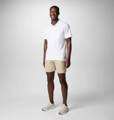 Columbia Men's PFG Solar Stream™ Polo Shirt - Tall White