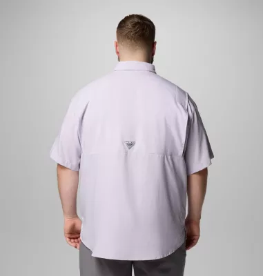 Columbia Men’s PFG Tamiami™ II Short Sleeve Shirt - Big Lavender Pearl
