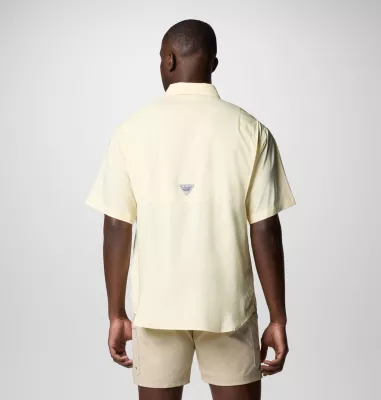 Columbia Men’s PFG Tamiami™ II Short Sleeve Shirt Lemon Wash