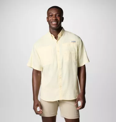 columbia Men’s PFG Tamiami™ II Short Sleeve Shirt Lemon Wash